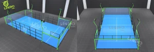 Paddle Court Dimensions