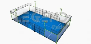 pro panoramic padel court